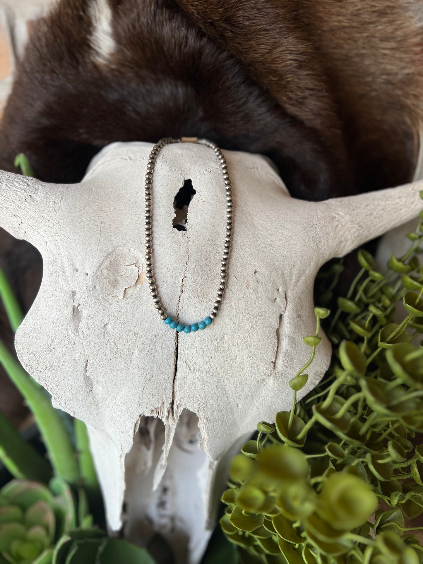 Single beaded necklaces